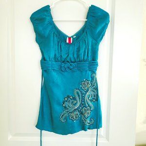 Turquoise Shirt